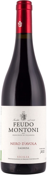 !Вино Феудо Монтони Ланьюза Неро д'Авола (Feudo Montoni Lagnusa) красное сухое 0,75л 13,5%