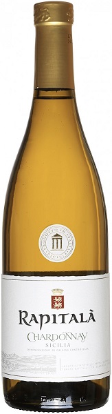 Вино Рапитала Шардоне (Rapitala Chardonnay) белое сухое 0,75л Крепость 13%