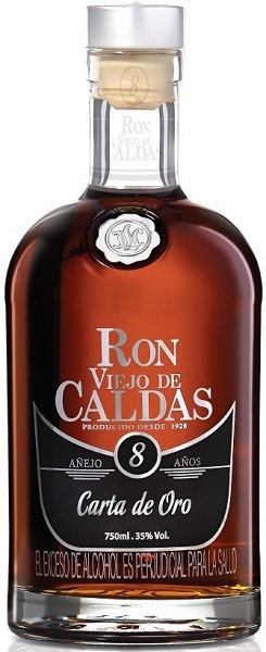 Ром Вьехо де Кальдас Карта де Оро (Rum Viejo de Caldas Carta de Oro) 8 лет 0,7л Крепость 40%