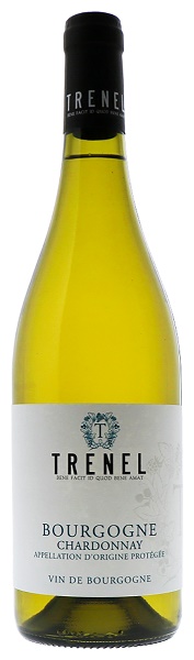 Вино Тренель Бургонь Шардоне (Trenel Chardonnay) белое сухое 0,75л Крепость 13%