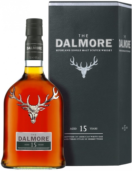 Виски Далмор 15 лет (Dalmore 15 Years) 0,7л Крепость 40% в подарочной коробке