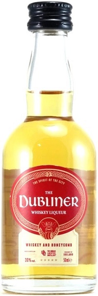 Ликер Зе Даблинер Виски энд Ханикомб (Liquor The Dubliner Whiskey & Honeycomb) десертный 50 мл 30%