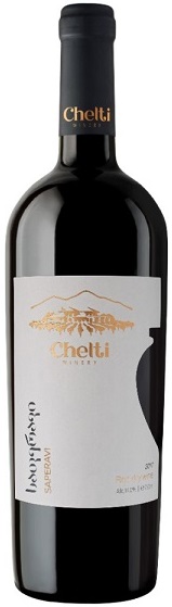 Вино Челти Саперави из Квеври (Chelti Saperavi of Qvevri) красное сухое 0,75л Крепость 14%