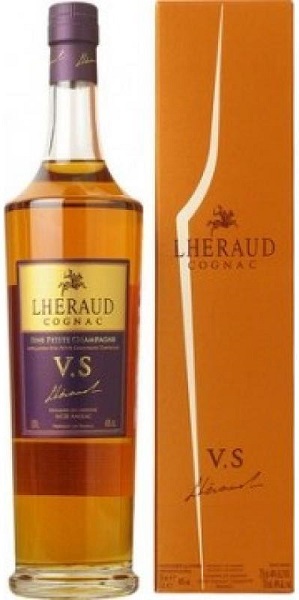 Коньяк Леро (Cognac Lheraud) VS 0,7л Крепость 40% в подарочной коробке