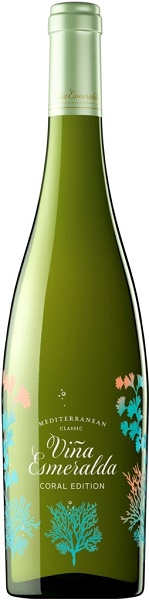 Вино Винья Эсмеральда (Vina Esmeralda) белое полусухое 0,75л Крепость 11,5%