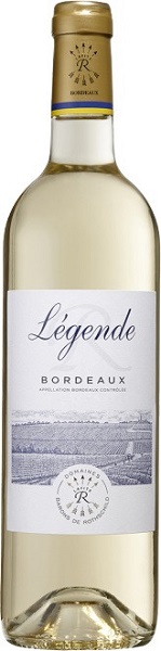 Вино Лежанд Бордо Блан (Legende Bordeaux Blanc) белое сухое 0,75л Крепость 12%