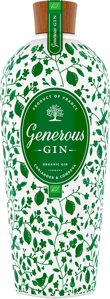 Джин Дженероуз Органик (Gin Generous Organic) 0,7л Крепость 44%