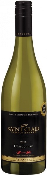 Вино Сент Клер Шардоне (Saint Clair Chardonnay) белое полусухое 0,75л Крепость 13%