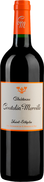 Вино Шато Кутелин-Мервиль Крю Буржуа (Chateau Coutelin-Merville) красное сухое 0,75л Крепость 14% 