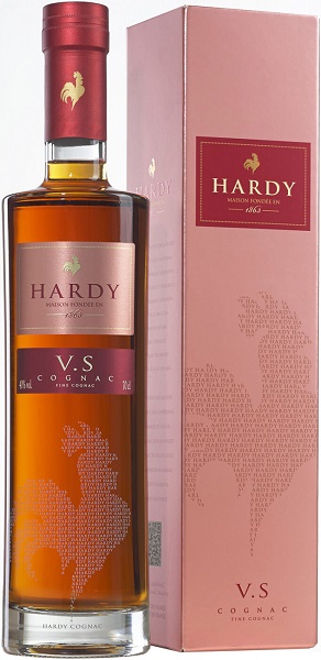 Коньяк Арди (Cognac Hardy) VS 5 лет 0,7л Крепость 40% в подарочной коробке